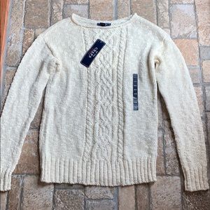 CHAPS cream sweater!!